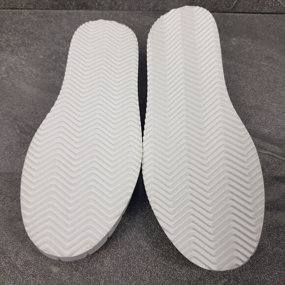 Vince Camuto Shoes Womens 5 M Cream Woven Slip-On Romeen Platform Sneakers - Picture 7 of 12